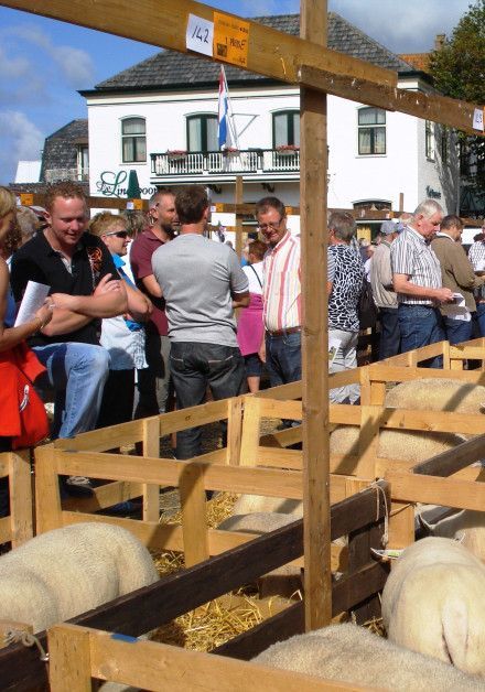 Markets and fairs on wadden island Texel